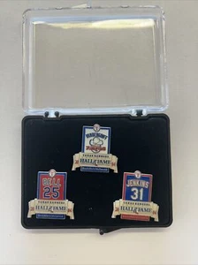Vintage Texas Ranger Hall of Fame Bell Jenkins Vandergriff 2004 Pin Set of 3 - Picture 1 of 6