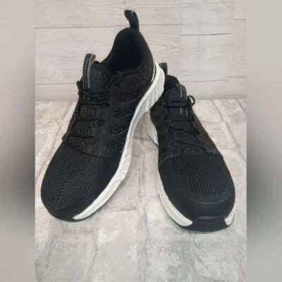 Zapato Reebok RB413 Talla 9.5M Fusion Flex Tejido Compuesto Puntera Sin Metal Suela de Cuña Foto 1 de 4