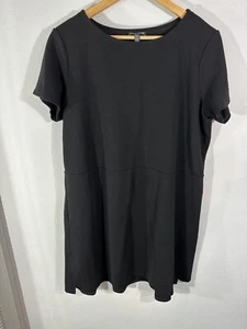 Eileen Fisher Black Dress Size Large - Picture 1 of 4