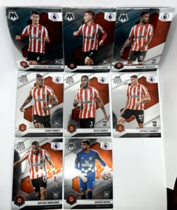2021-22 Panini Mosaic Premier League Brentford Radiocontrol Team Set Novatos - 8 tarjetas - Imagen 1 de 2