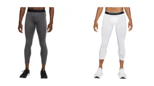 New Nike Men's Pro Dri-FIT 3/4 Tights Pick Size & Color MSRP:$32 - Picture 1 of 5