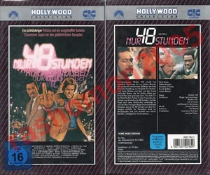 VHS NUR 48 STUNDEN (1982) Nick Nolte Eddie Murphy Walter Hill CIC Hollywood Coll - Bild 1 von 10