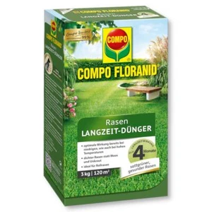 Langzeit Rasendünger COMPO FLORANID Rasen Langzeit-Dünger 3 kg - Bild 1 von 1