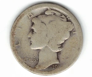 1917 S MERKUR GROSCHEN in ÜBER GUTER Erhaltung ~ BITTE DEN SCAN ANSEHEN .stk AC - Bild 1 von 4