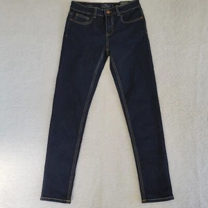 Lucky Brand Zoe Skinny Blue Jeans Girls Size 14 Dark Wash NEW - Picture 1 of 13