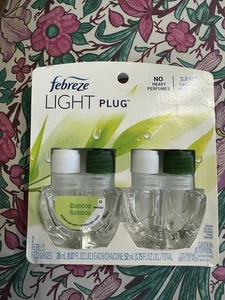 Febreze Plug in Air Freshener Scented Oil Refill Bamboo Bambou - Picture 1 of 2