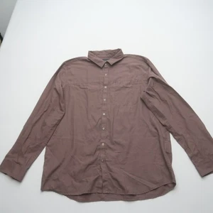 5.11 Tactical Mens Button Up Shirt Size XL Brown Houndstooth Casual Long Sleeve - Picture 1 of 7