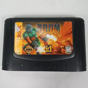 Solo cartucho Doom para Sega 32X - 1994 id Software / Sega - sin probar - Imagen 1 de 4