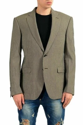 Abrigo deportivo blazer de dos botones a rayas Etro para hombre US 40 IT 50 Foto 1 de 4