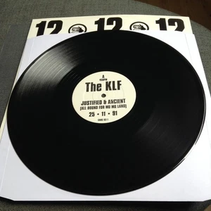 The KLF - Justified & Ancient 12" (Electronic/Techno/Ambient) 1991 PROMO KLF - Picture 1 of 4