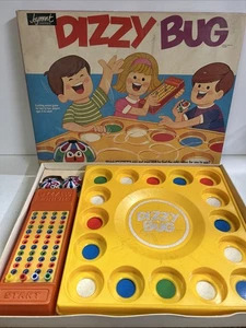Vintage Dizzy Bug Board Game By Joyment Ltd 1969 Boxed Complete - Picture 1 of 6