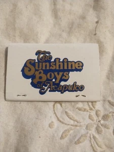 Vintage Matchbook  The Sunshine Boys Acapulco - Cerillos De Mexico SA Restaurant - Picture 1 of 3
