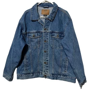 Chaqueta vaquera vintage de camionero Route 66 para hombre azul talla XL - Imagen 1 de 12