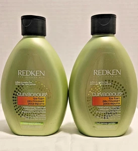 Limpiador hidratante Redken Curvaceous bajo en espuma - PAQUETE DE 2 de 10,1 oz - Imagen 1 de 2