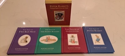 Beatrix Potter Peter Rabbit's Christmas Collection book box set - Image 1 of 4