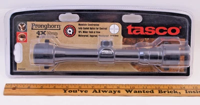 4 X 32mm TASCO PRONGHORN RIFLE SCOPE PH4X32D - VINTAGE NEW IN BOX - Image 1 of 4