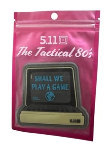 5.11 Tactical 80s Patch Shall We Play A Game - Picture 1 of 2