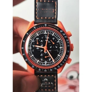 Unisex Erwachsene Uhr Moons\watch earth-|Quarz Casual 40mm - Bild 1 von 4