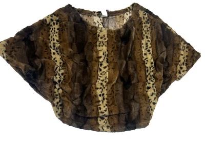 Chaleco Voice Mujer Piel Sintética Estampado Animal Boho Hippie Festival Talla Retro Foto 1 de 4