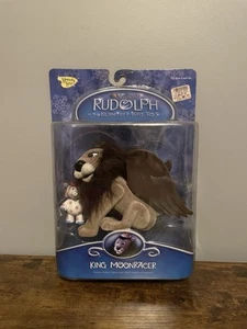 Vtg Rudolph & The Island of Misfit Toys King MoonRacer Figure 2002 #23 Plush - Picture 1 of 6