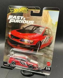 Hot Wheels Premium Fast & Furious Lancer Evolution IX 2/5 Rosso NUOVO 2025 - Foto 1 di 1