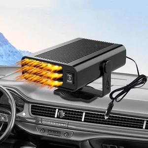 Riscaldatore per Auto, 12V Riscaldamento Auto Con Base Girevole Regolabile a 360 - Foto 1 di 12