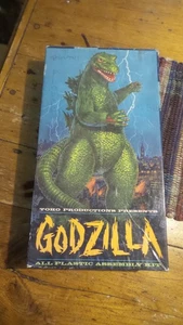 Vintage Aurora GODZILLA Scale MODEL BOX ONLY, Original, Toho Productions, 1964 - Picture 1 of 6