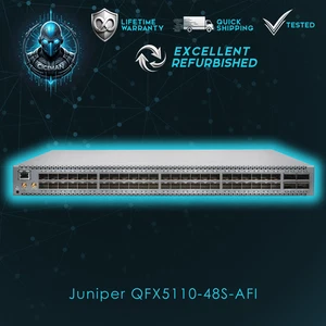 Juniper QFX5110-48S-AFI QFX5110, 48 SFP+ and 4 QSFP28- WRNT/Free & Fast Ship/ - Picture 1 of 2