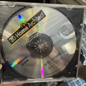 3D Home Architect Deluxe Windows 95 CD-ROM Broderbund, 1997 - Picture 1 of 1