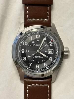 Reloj automático para hombre Hamilton Khaki Field MOD esfera negra Foto 1 de 4