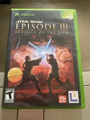Star Wars Episode 3 III Revenge of the Sith Xbox - CIB w/Manual! PRISTINE Tested - Image 1 of 4