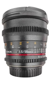 Rokinon 1,5/50 mm T1,5 Vollformat DSLR Kamera Objektiv (WMP015243) - Bild 1 von 6