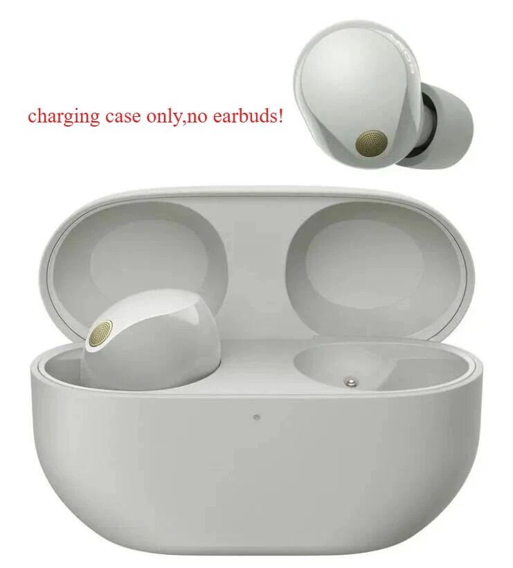 Sony OEM Charging case for WF-1000XM5 Wireless Headphones Silver Version 4.0.2 - Image 1 of 1