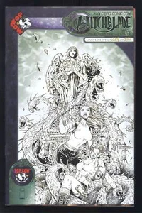 WITCHBLADE #60 SDCC EXCLUSIVE SKETCH VARIANT COVER #284/500 SAN DIEGO COMIC CON - Picture 1 of 1