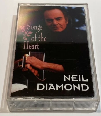 Neil Diamond "Songs of the Heart" 1996 Sony Music Cassette Tape (Pre-Owned) - Image 1 of 4