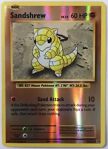 POKEMON SANDSHREW LV.12 54/108 XY EVOLUTIONS HOLO INVERSO COMÚN CASI COMO NUEVO - Imagen 1 de 2