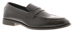 Bandwagon Mens Smart Shoes Saddle Leather black UK Size 8