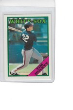 1988 Topps Tiffany Baseball #158 Tim Hullett Chicago White Sox