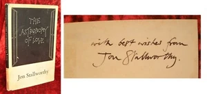 JON STALLWORTHY - HAND-SIGNED - ASTRONOMY OF LOVE - 1st/1st and D/J - 1961 - Picture 1 of 11