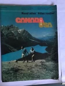 Vintage Rolpf McNally Road Atlas Canada USA - Picture 1 of 6