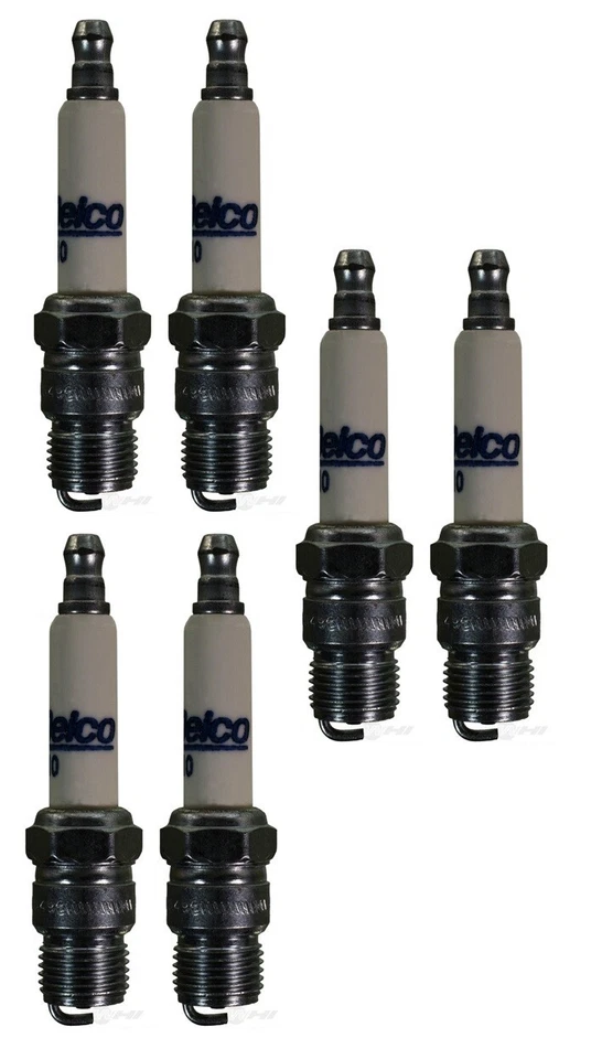 Juego de 6 bujías AcDelco para camioneta Chevy C20 GMC K15 K1500 4,8 L L L6 Foto 1 de 1