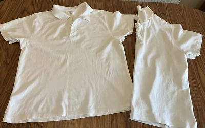 2 x Cotton Collared T-Shirt - Size XL - Unisex - Image 1 of 4