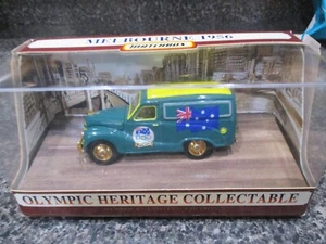 MATCHBOX OLYMPIC HERITAGE COLLECTION AUSTIN A40 VAN MELBOURNE 1956. NEW IN BOX - Picture 1 of 7