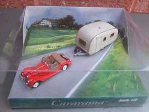 Cararama Morgan Plus 8 Roadster & Caravan - 1/72 Scale various available BOXED - Picture 1 of 3
