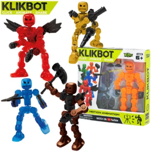 KLIKBOT Heroes, Villains & Guardians - by Stikbot - Stop Motion Action Toy - Picture 1 of 14