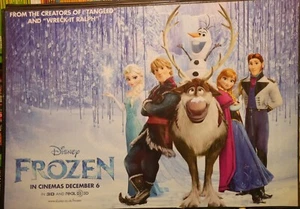 Frozen | UK Quad Original Movie Poster (Advance) - Imagen 1 de 1