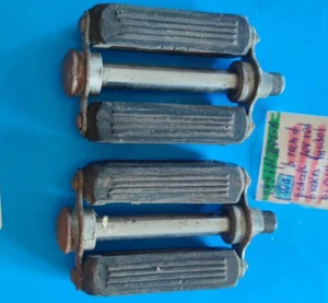 WA WAY ASSAUTO PAIR PEDALS FOR ROD BRAKES BICYCLE MODEL BICI PEDALI - Picture 1 of 12