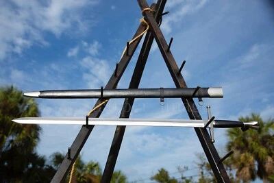 14 C Hand-and-a-Half War Sword 40.5" OA SHARP Hanwei Forge Historically Accurate - Image 1 of 4