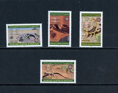 R3610 Mauritania 2005 fauna lagartos ¡ESCASO!   4v.   MNH Foto 1 de 2