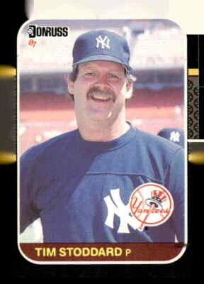 1987 Donruss #497 Tim Stoddard - Image 1 of 2